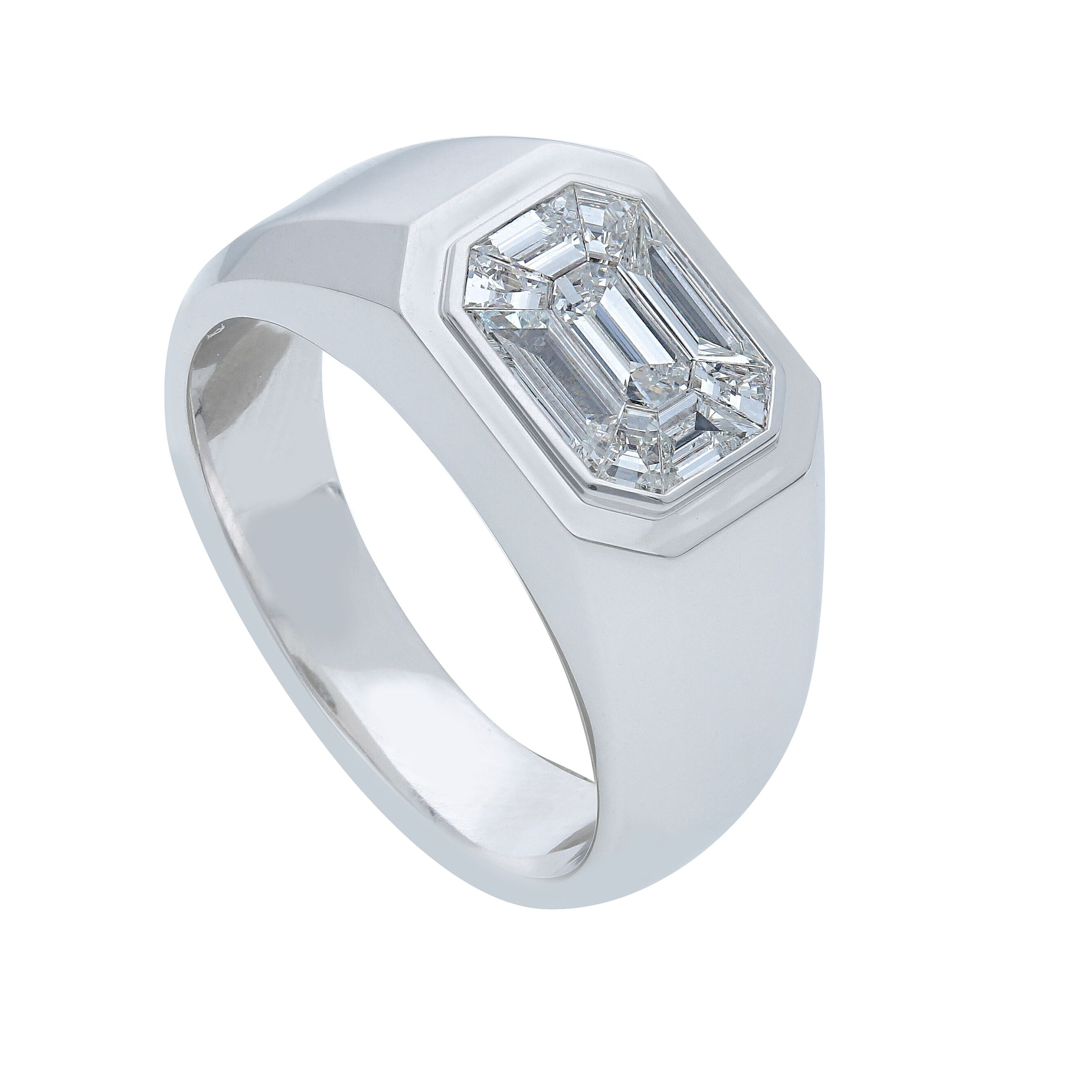 Anello chevalier luxury