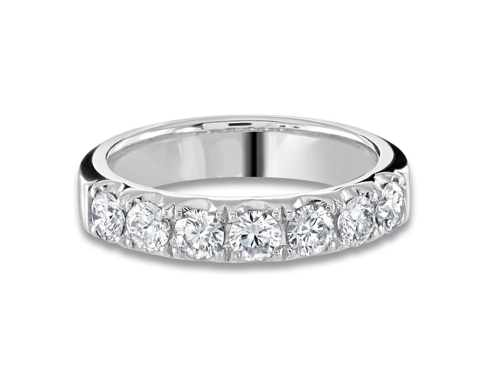 Fedina brillanti classica 7 diamanti ct 0.29