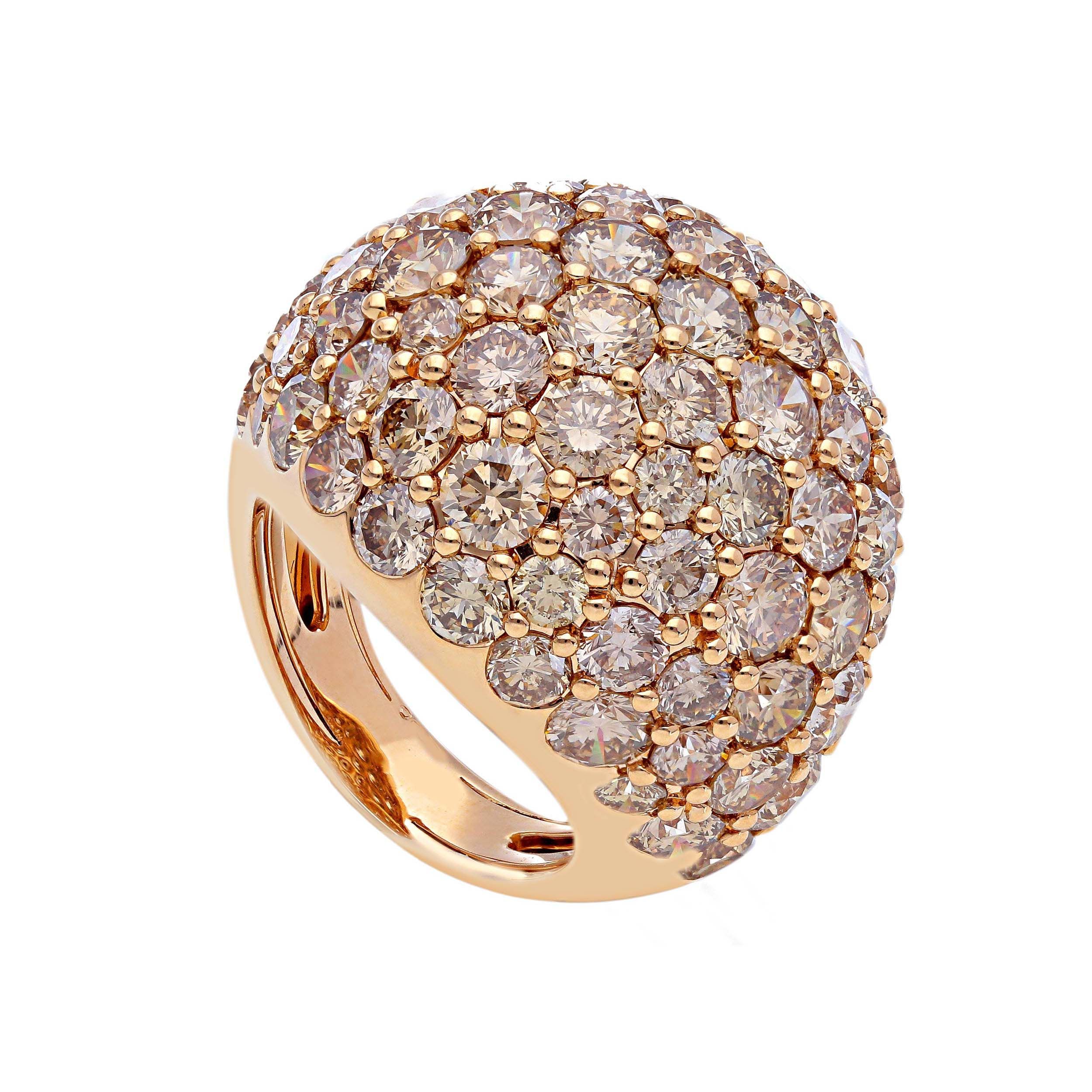 Anello fascia eternity luxury [ oro rosa]