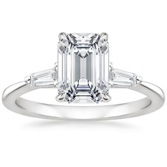 Emerald-cut diamonds …exclusive