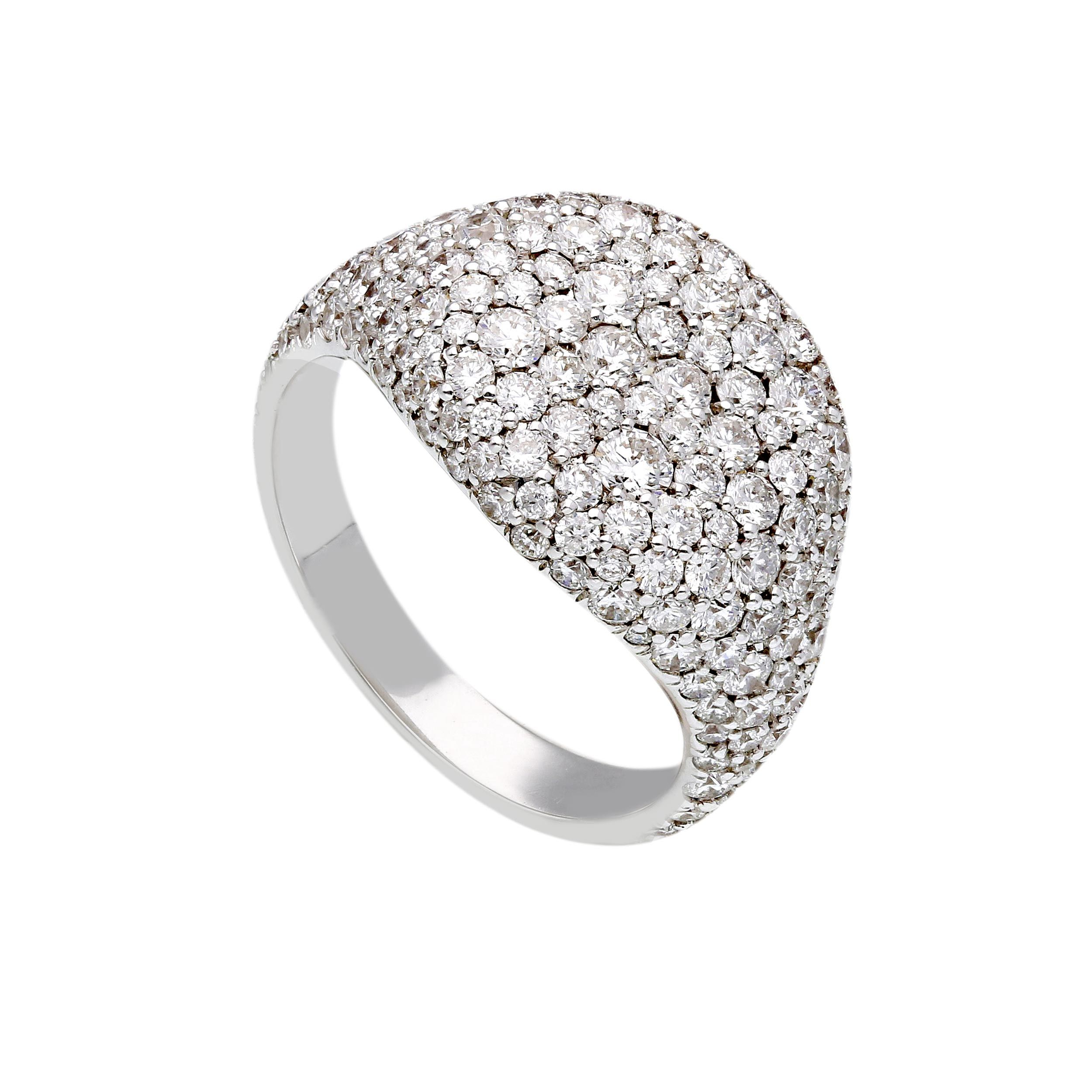 Anello chevalier - alta gioielleria - luxury
