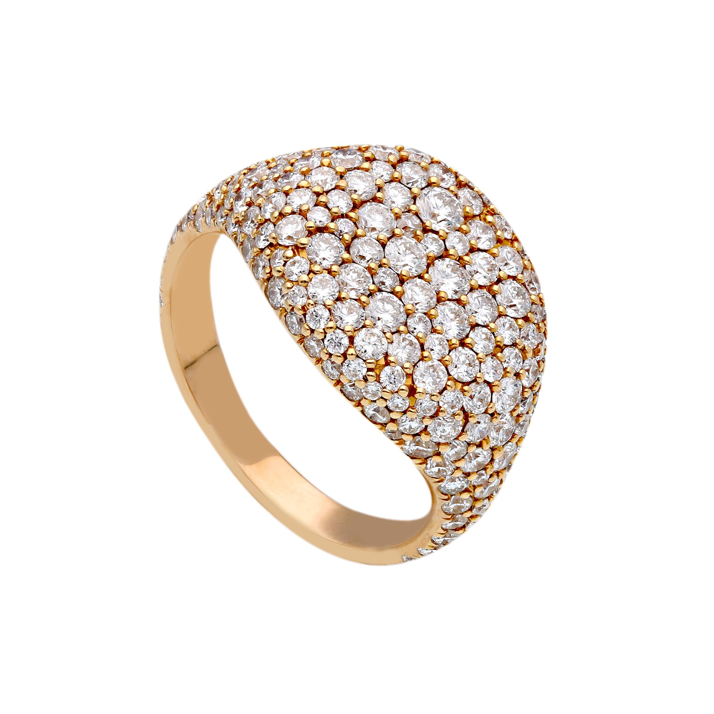 Anello chevalier - alta gioielleria - luxury