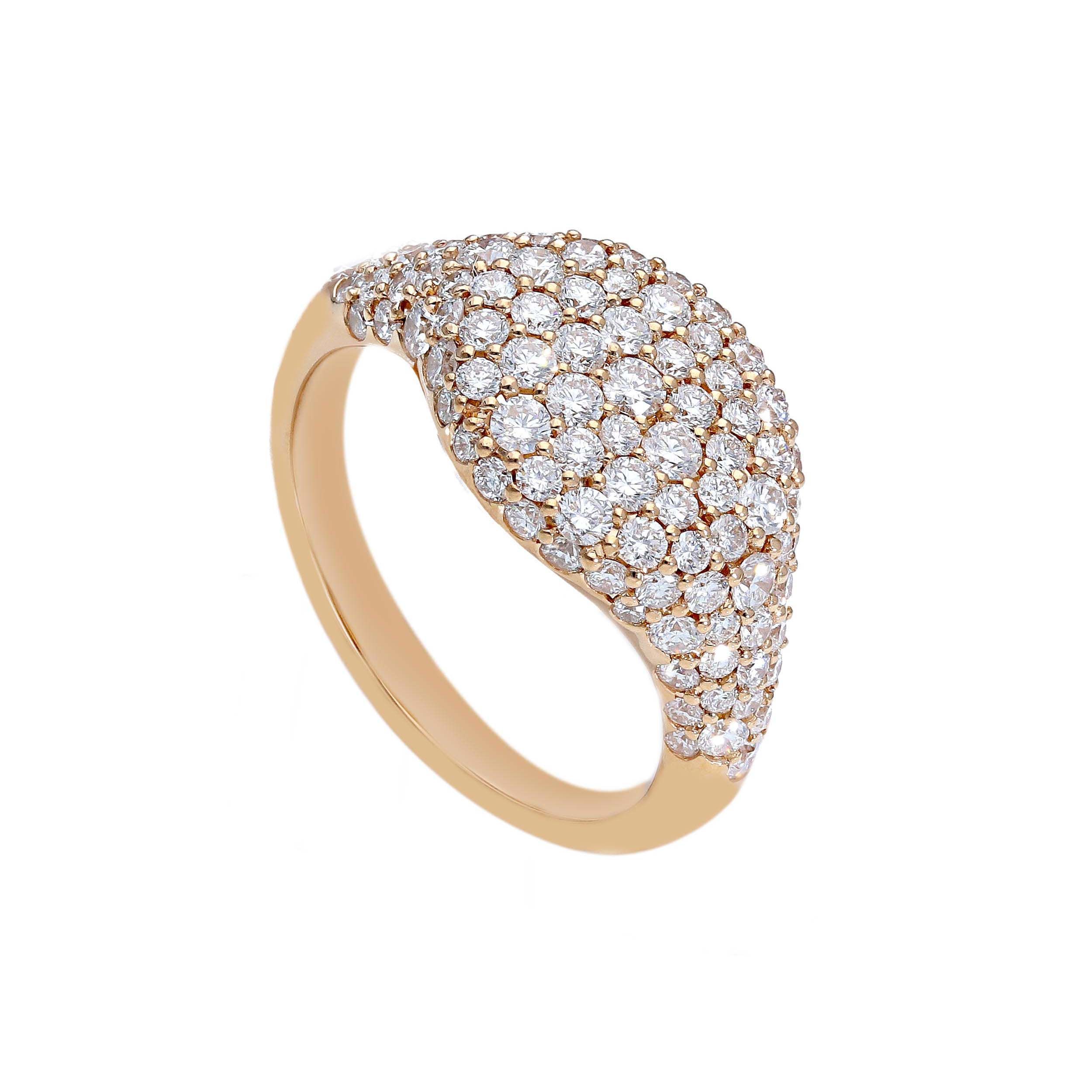 Anello chevalier - alta gioielleria - luxury