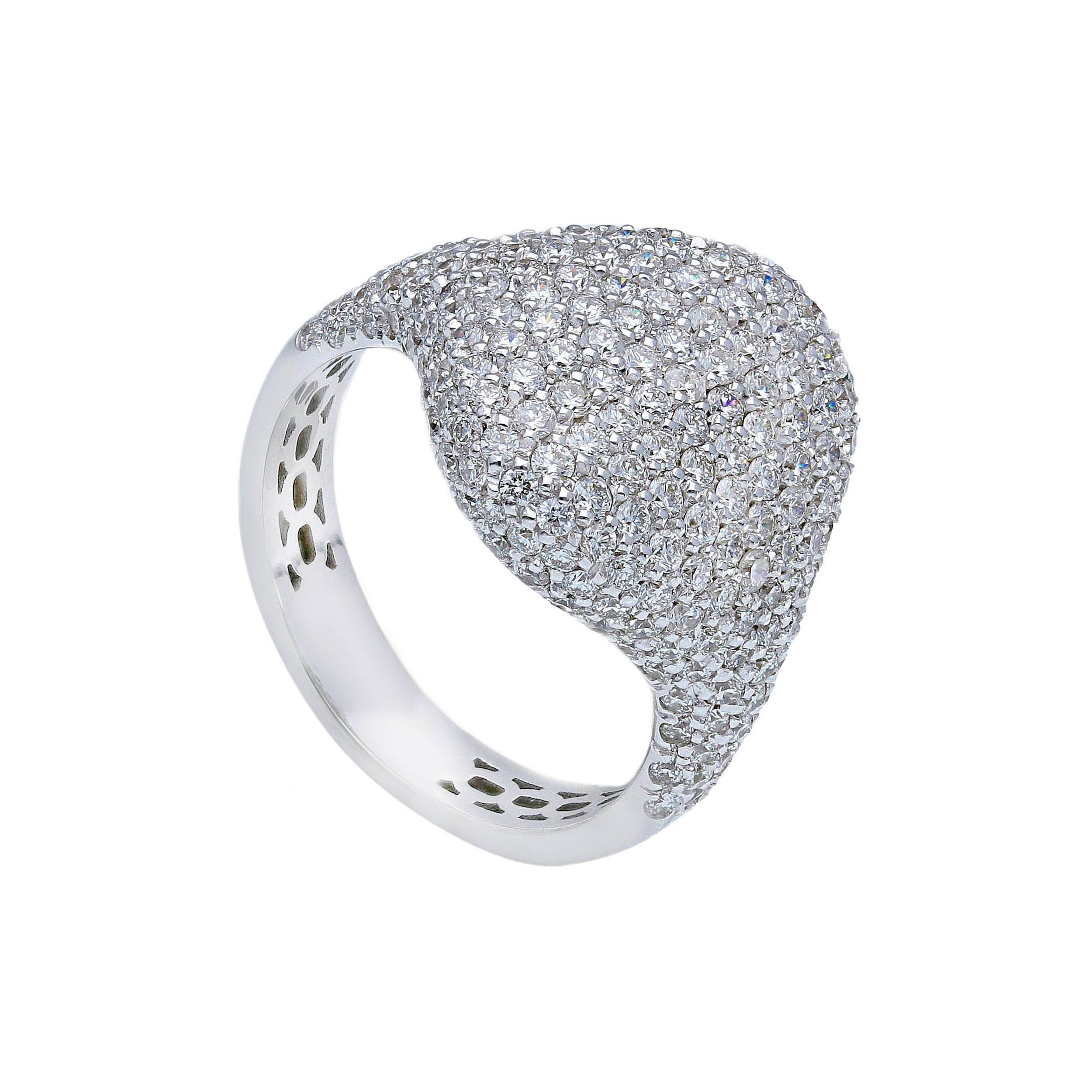 Anello chevalier - alta gioielleria - luxury