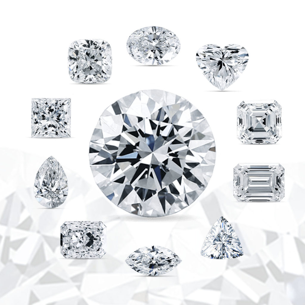 Tagli diamanti: cuscino e smeraldo