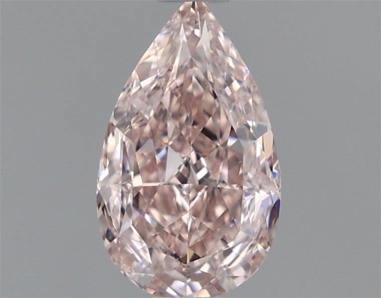 Diamond Jewellery / Luxury Collection -Goccia 1.01ct Fancy Orangey Pink VS1 EX EX None- GIA certificate