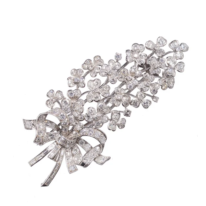 Diamond Jewellery / Luxury Collection - Spilla ramage