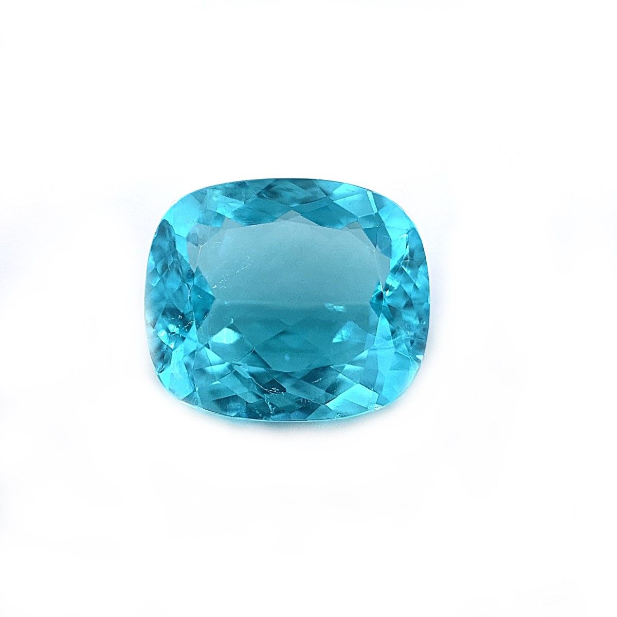 Diamond Jewellery / Luxury Collection -Tourmaline blue cushion 4.54ct
